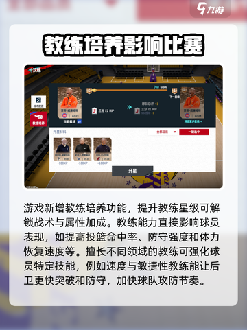 美职篮巅峰对决coach使用攻略🔥教练作用全解析🏀截图3