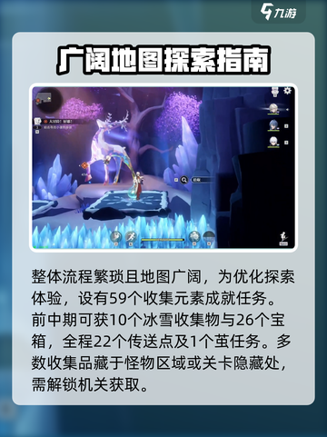 归龙潮冰雪神域🔥地图全探索与物品收集终极攻略！截图4