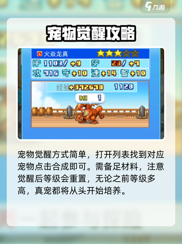 大航海探险物语🔥宠物觉醒条件全揭秘🎉截图4