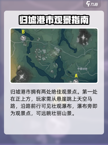 🎮鸣潮归墟港市观景点曝光！绝美位置大揭秘✨截图2
