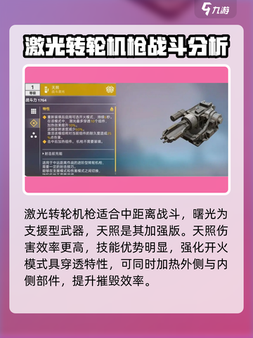创世战车🔥激光转轮机枪到底值不值得入手？玩家测评来了！截图3