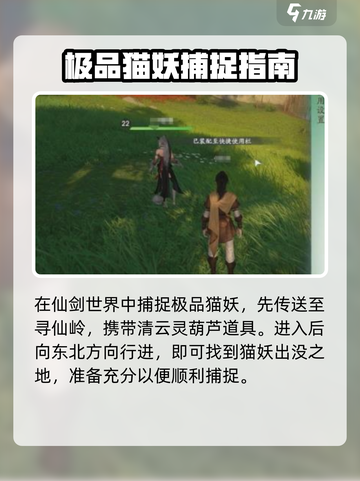 仙剑世界极品猫妖怎么捕捉介绍截图2