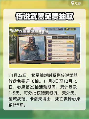 使命召唤手游五周年有哪些活动介绍截图3