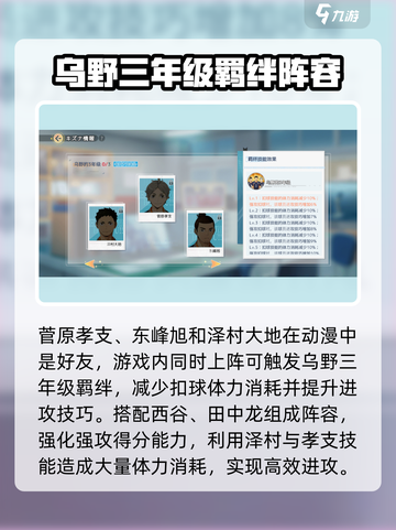 排球少年手游🔥菅原孝支特技曝光！最强球员搭配推荐来啦🎉截图4