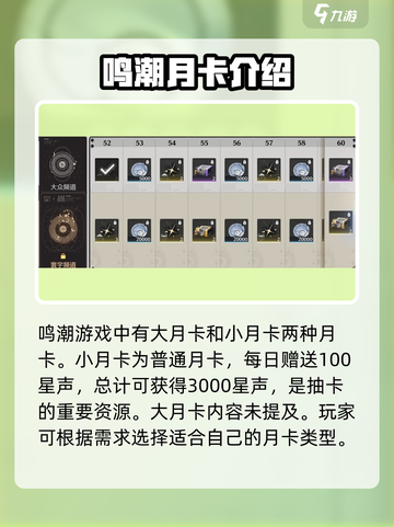 鸣潮💎月卡福利大揭秘！不签到也能拿资源？截图3