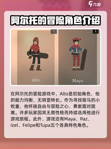 阿尔托的冒险🔥必玩角色推荐，新手必看！截图2