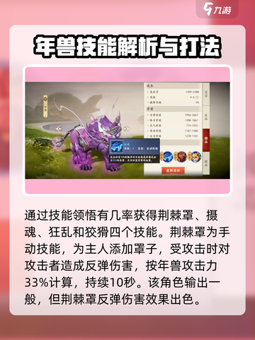 新天龙八部手游年兽技能好用吗介绍截图3