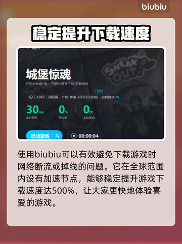 城堡惊魂😎加速器推荐，玩游戏必备🔥截图3