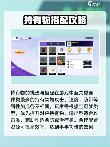 宝可梦大集结持有物满级所需材料介绍截图5