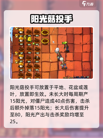 🌱阳光菇投手逆天改命！植物大战僵尸杂交版截图2