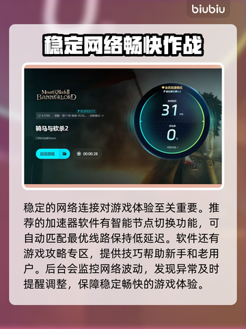 骑砍2闪退？这个加速工具让你畅玩🔥🎮截图5