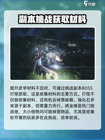 燕云十六声武学升级材料怎么获得介绍截图4