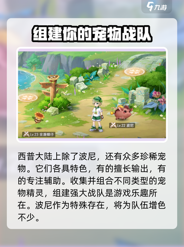西普大陆手游波尼怎么抓介绍截图5