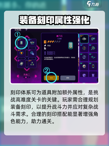 霓虹深渊无限刻印怎么用介绍截图2