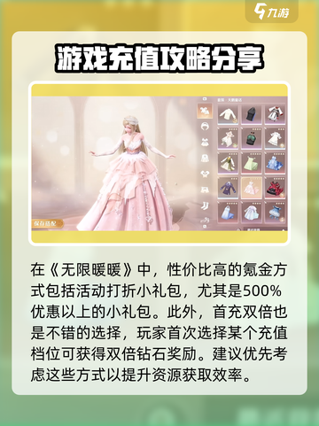 《无限暖暖》氪金攻略💥，性价比最高的搭配来啦！✨截图3