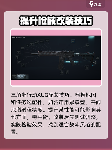 三角洲行动AUG突击步枪怎么配装介绍截图3