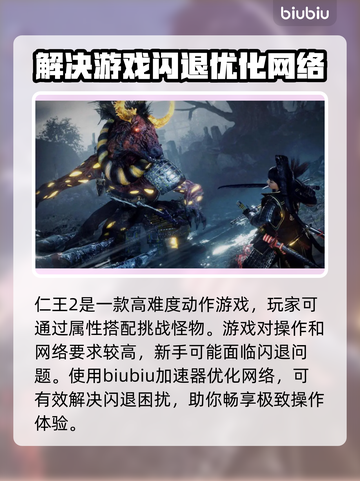 仁王2闪退？加速器来救场！🔥🎮截图2