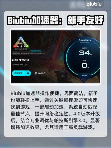 🔥《方舟》掉帧卡顿？加速器拯救你！🚀截图4