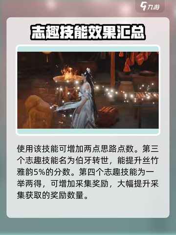 燕云十六声志趣技能有哪些介绍截图3