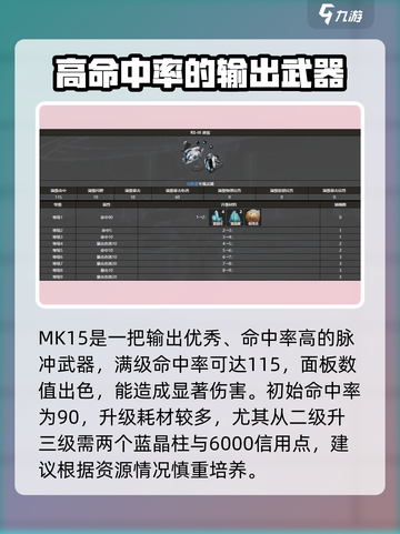 银河境界线t0武器有哪些介绍截图3
