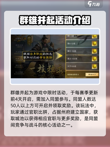 三国谋定天下🔥超全活动玩法揭秘🎉截图4