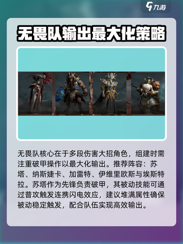 龙息神寂无畏阵容如何搭配介绍截图2