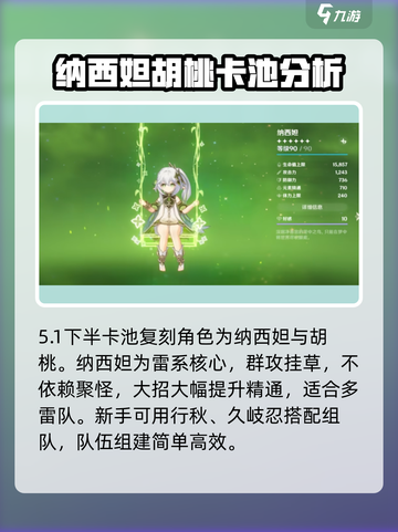 原神5.1复刻角色有哪些介绍截图4