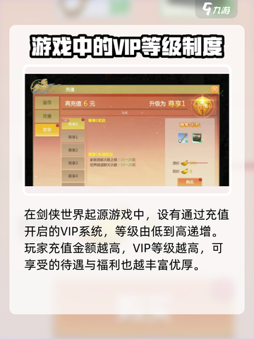 剑侠世界起源vip内容是什么介绍截图2
