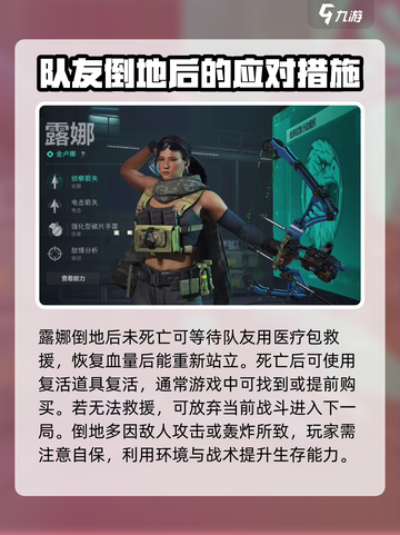 三角洲行动露娜倒地怎么办介绍截图2