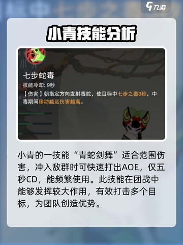 闹闹天宫小青强度分析💥游戏必备英雄！截图3