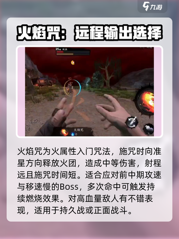 无尽噩梦6捕盗行纪火焰咒怎么放介绍截图2