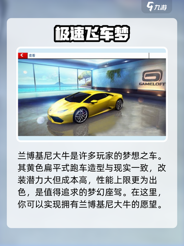 狂野飙车8图鉴一览介绍截图8