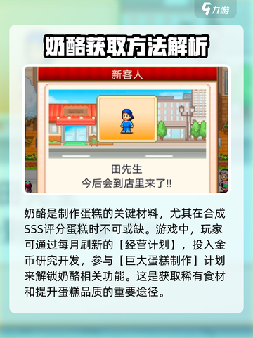 创意蛋糕店奶酪怎么获得介绍截图2