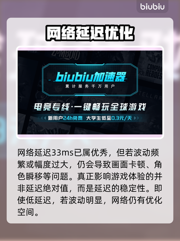 80ms延迟打游戏会卡吗？33ms算正常吗？🎮💥截图2