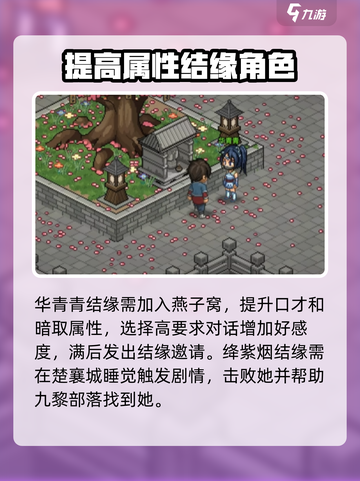 大侠立志传🔥女角色结缘方法全攻略✨截图5