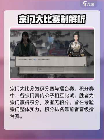鬼谷八荒宗门大比奖励介绍介绍截图2
