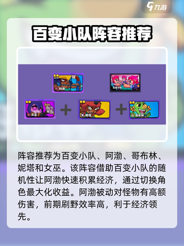 爆裂小队🔥最强阵容分享，玩转游戏就靠它！截图2