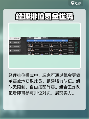 美职篮全明星经理排位怎么玩介绍截图3