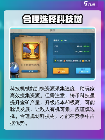 万龙觉醒🔥经济科技加点攻略，快速称霸游戏！截图4