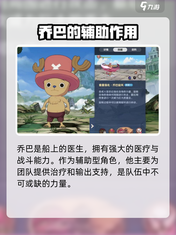航海王壮志雄心乔巴技能分享介绍截图2
