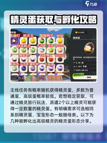 洛克王国世界孵蛋玩法🔥超全攻略来了！✨截图3