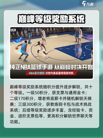 美职篮巅峰对决巅峰之路怎么玩介绍截图4