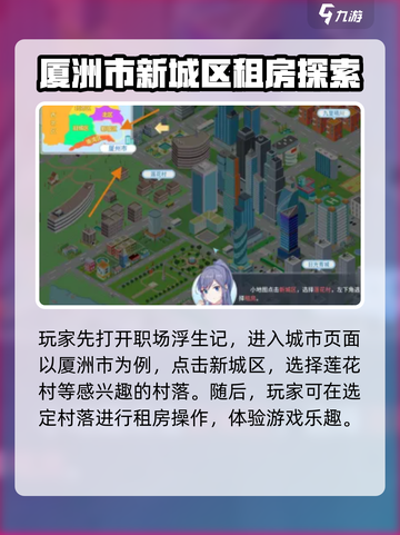 职场浮生记：租房攻略大揭秘！🎮🔥截图2
