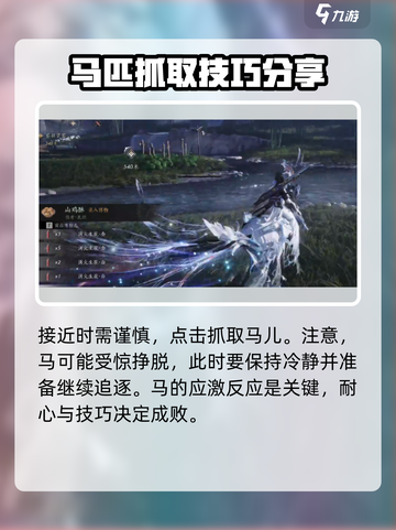 燕云十六声🔥抓马攻略：快速捕捉马匹💎截图5