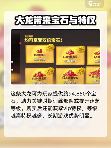 万龙觉醒一条龙多少宝石介绍截图3
