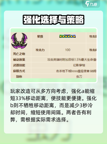 英勇之地死亡之吻如何改造介绍截图3
