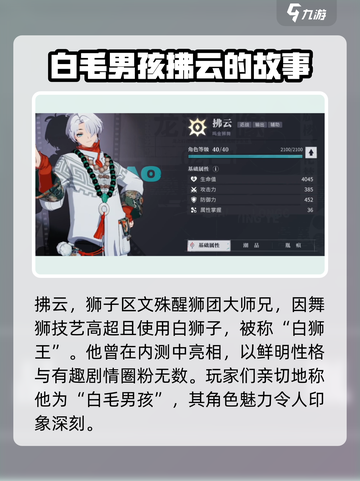 归龙潮白毛小男孩儿是谁介绍截图2