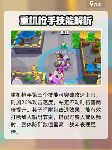 爆裂小队重机枪手怎么玩介绍截图4