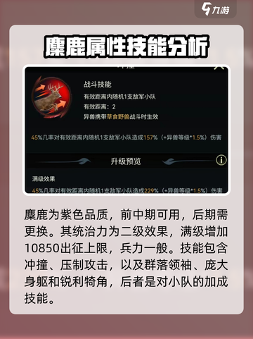 野兽领主新世界麋鹿实战强度🔥新世界玩家必看！截图2