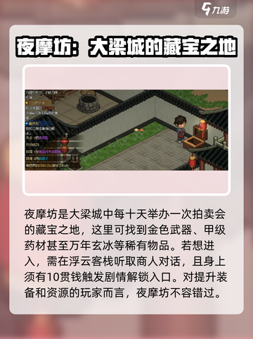 大侠立志传大梁城剧情攻略介绍截图2